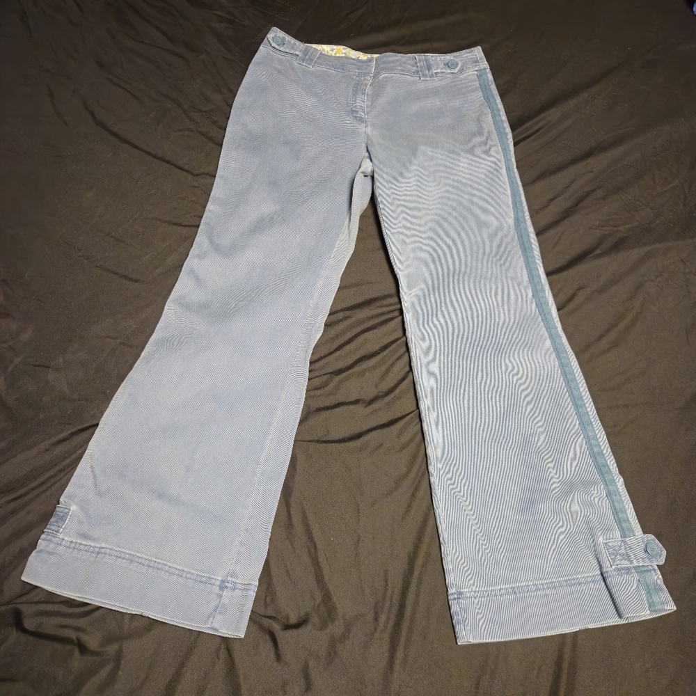 NINE & Co  womens Weekend Corduroy Wide Leg Pants Size 12